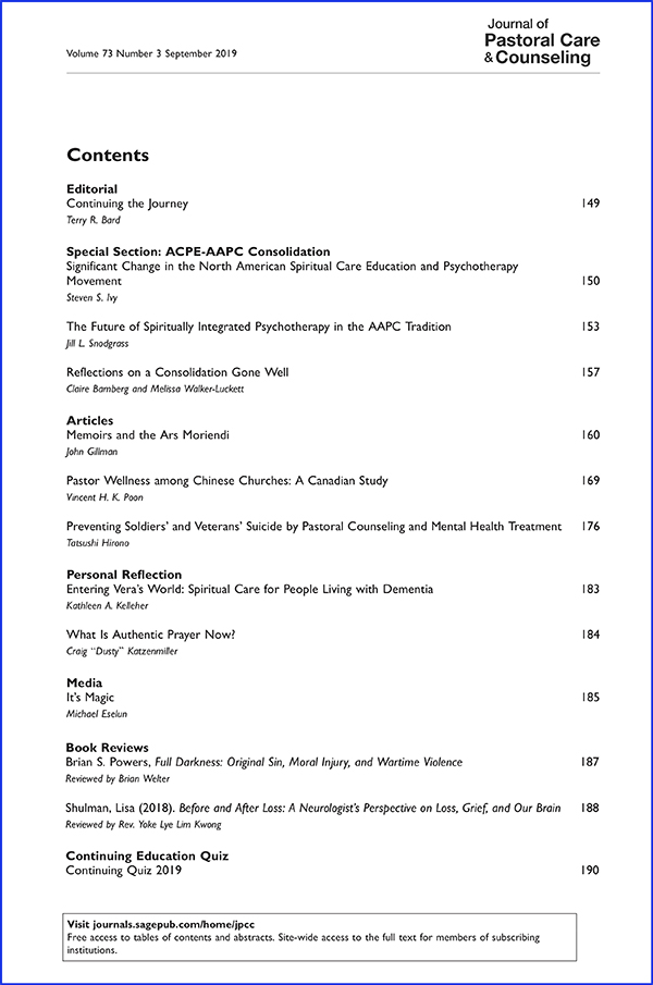 Pastoral Care Charting